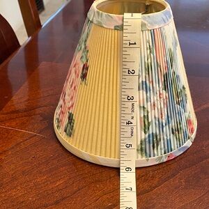 Floral Pleated Lamp Shade
